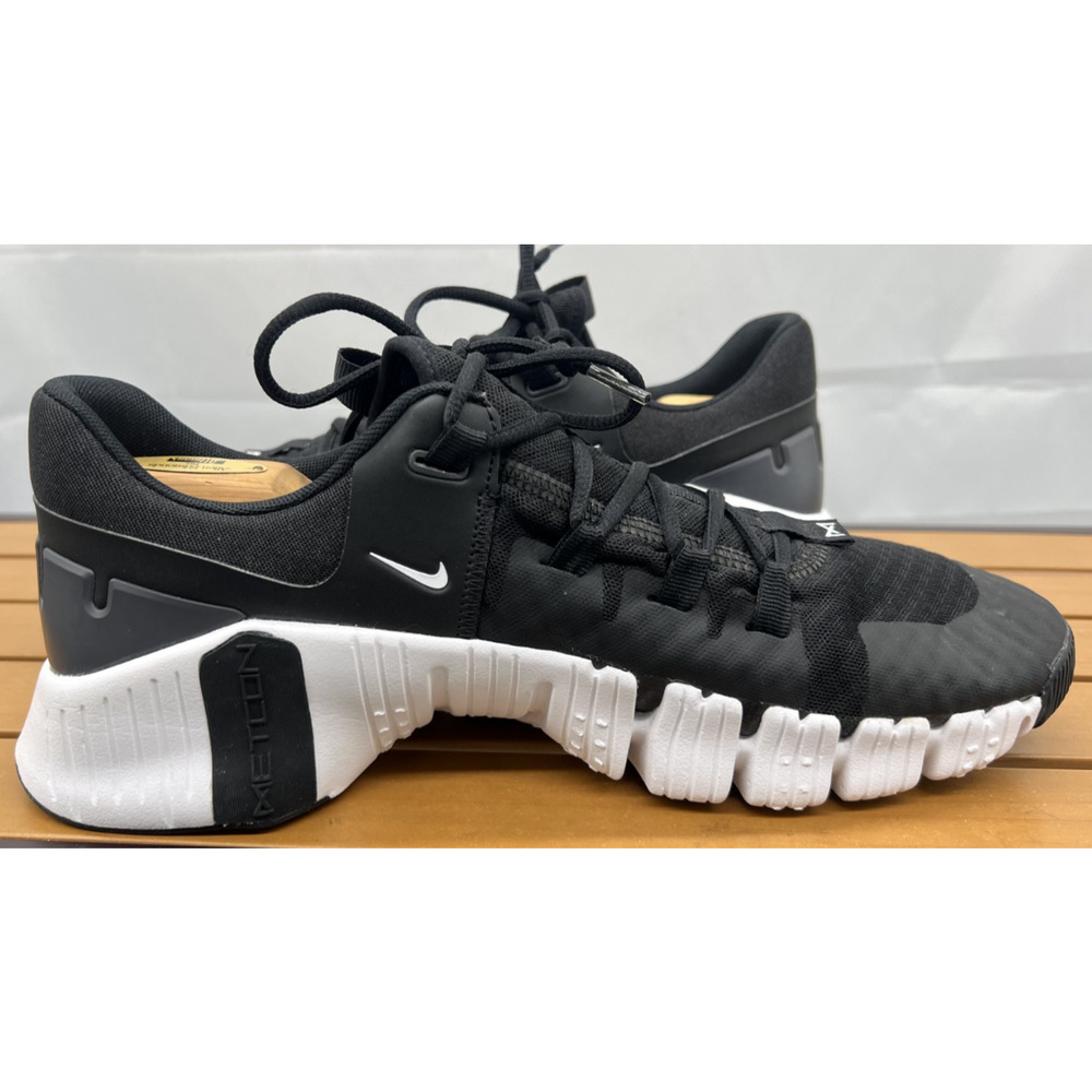 Nike Free Metcon 5 Black White DV3949-001 Mens CrossFit Gym Size 12 - Picture 9 of 12